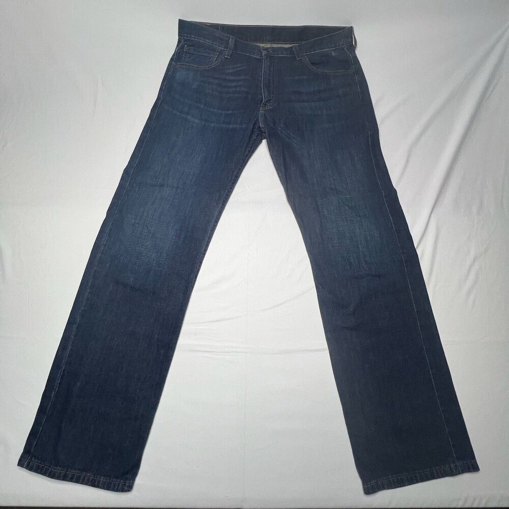 Levis 569 Men's Loose Straight Fit Blue Denim Jeans- Size 39x33.5*